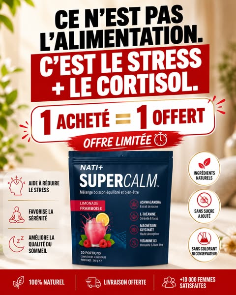 Charge mentale à fond ? C'est le cortisol, pas vous.