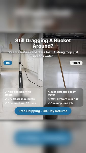 Clean Every Room, No Chemicals
