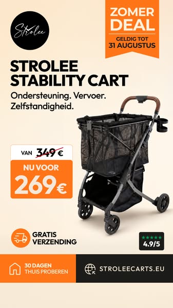 Strolee Stability Cart - Nu €269