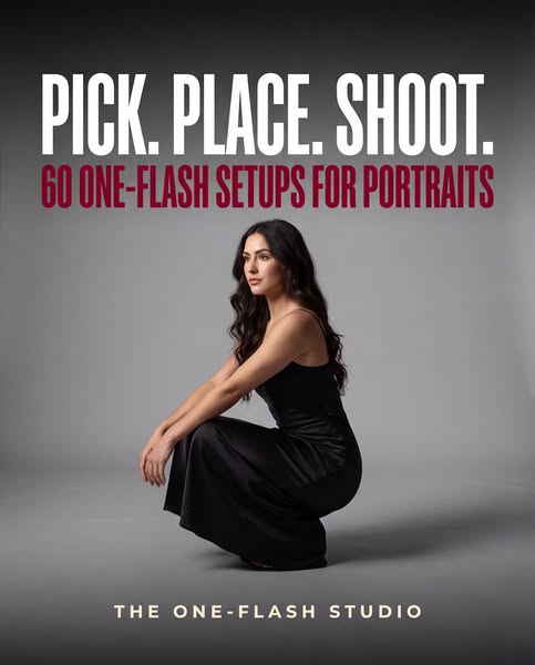 The One-Flash Studio™ — 60 One-Flash Portrait Setups
