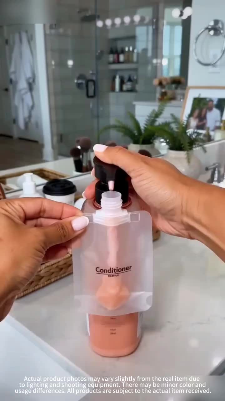 Portable Travel Fluid Dispensing Packing Bag