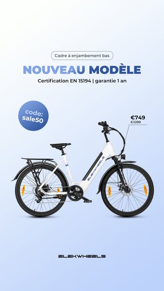 749€ au lieu de 1 099€ avec le code SALE50 !