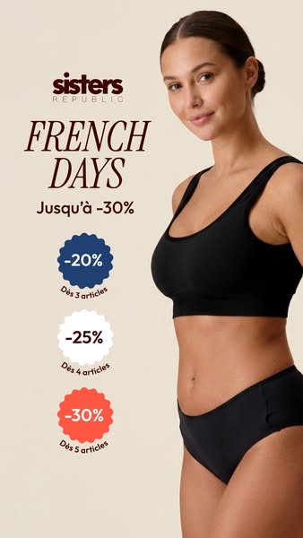 FRENCH DAYS : jusqu'à -30%