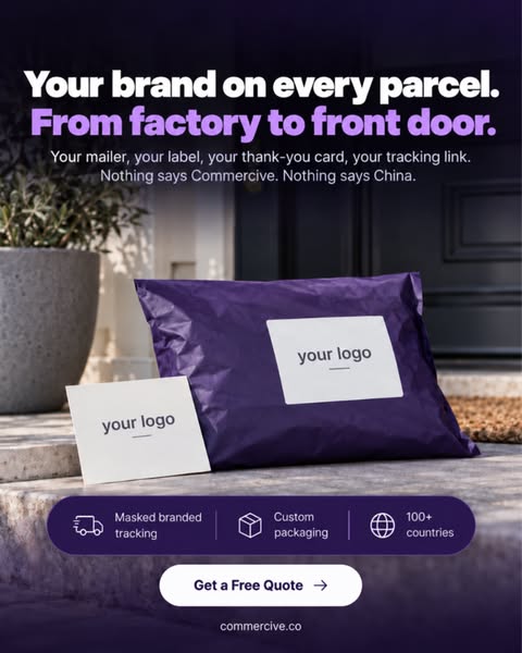 YOUR BRAND FROM FACTORY TO FRONT DOOR.