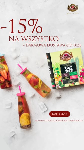 15% NA WSZYSTKO w Basilur!