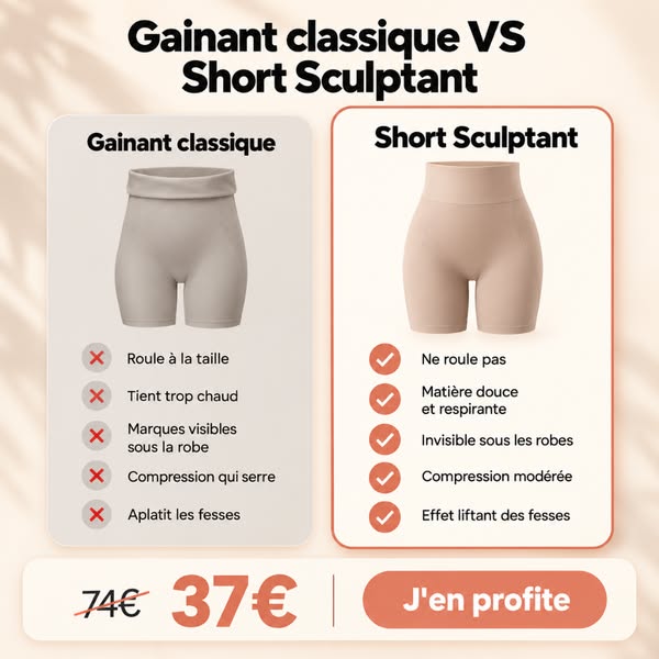 Une silhouette sublimée en quelques secondes.