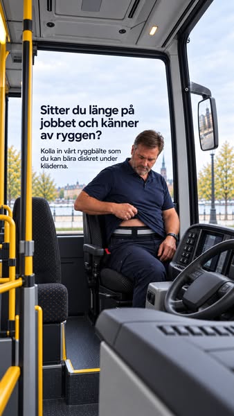Långa stunder bakom ratten?