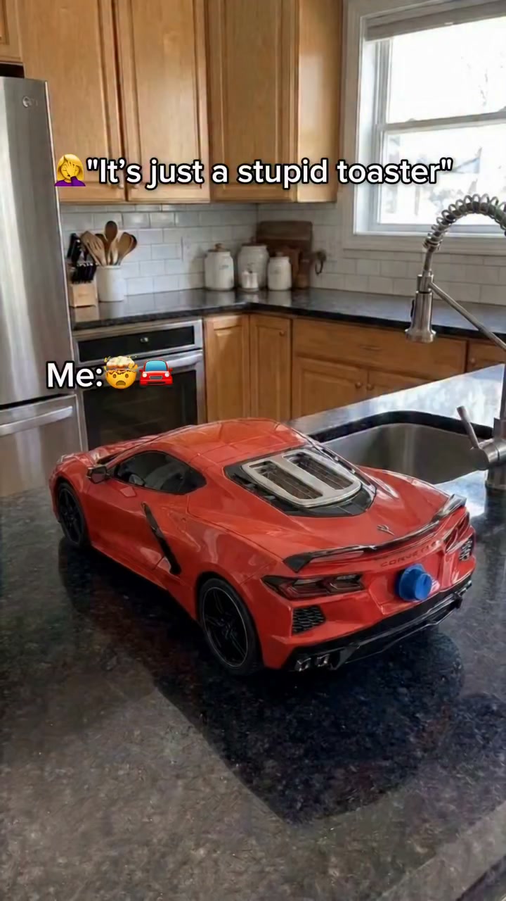 Best Gift For PetrolheadsSports Car Shaped Toaster
