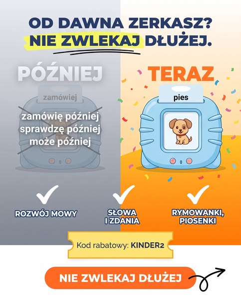 OSTATNIE DNI! KinderSpeech kończy 2 lata