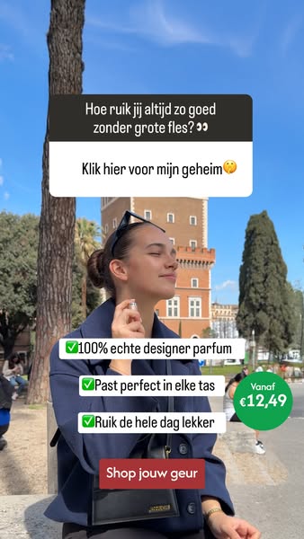 Ontdek het geheim achter een geur die de hele dag blijft hangen!