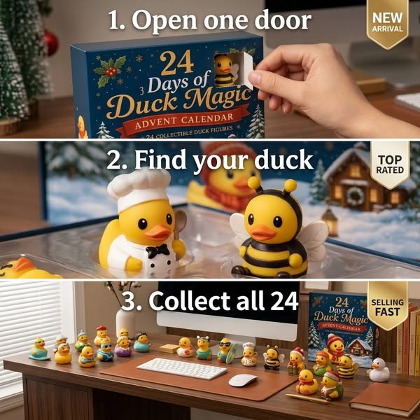 24-Day Duck Magic Advent Calendar