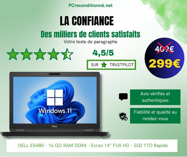 Noté 4,5/5 par nos clients