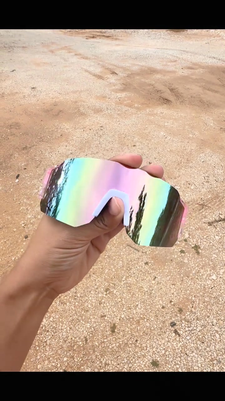 Large Frame UV Protection Sports Glasses
