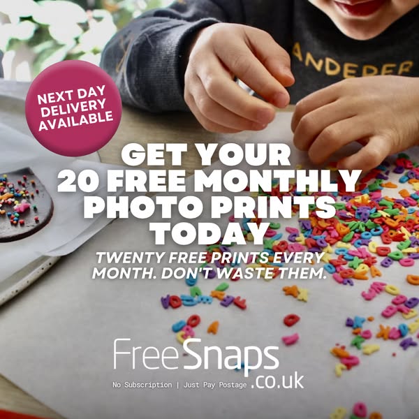 20 Free Prints Every Month