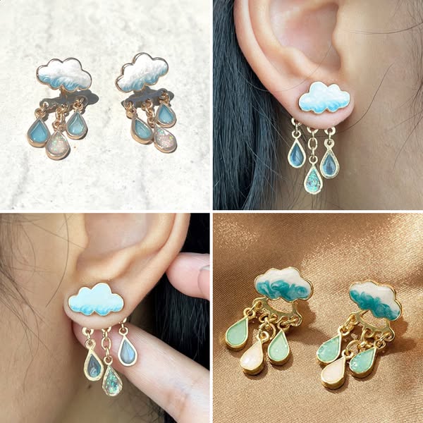 RAINDROP EARRINGS