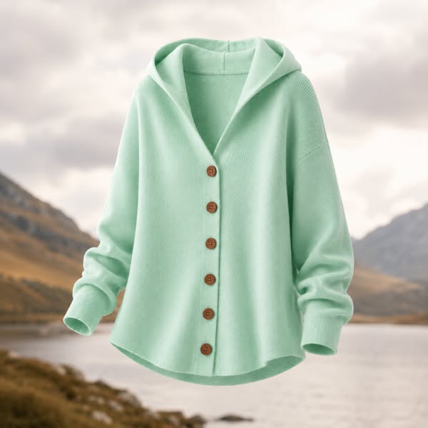 Knitted Hooded Cardigan — Summer Sale, 60% Off