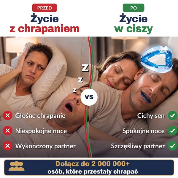 Pozbądź się chrapania już od pierwszej nocy – SomnoLab (+ HIGIENICZNE