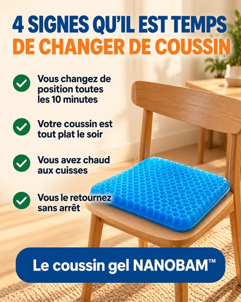 Assis des heures, sans inconfort