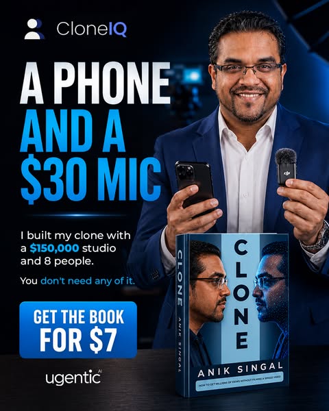 $7 Book: Build Your Clone With a Phone & $30 Mic