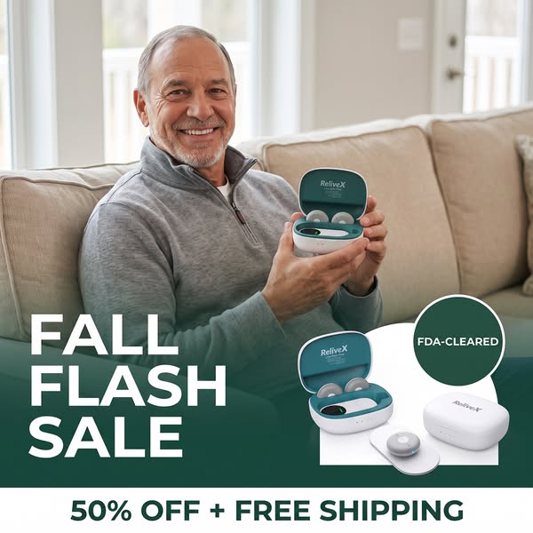 ReliveX Flash Sale: 50% off + free shipping