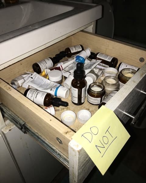 The drawer of things that burned me