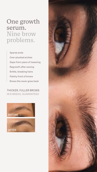 Supercharge Your Brow Growth.