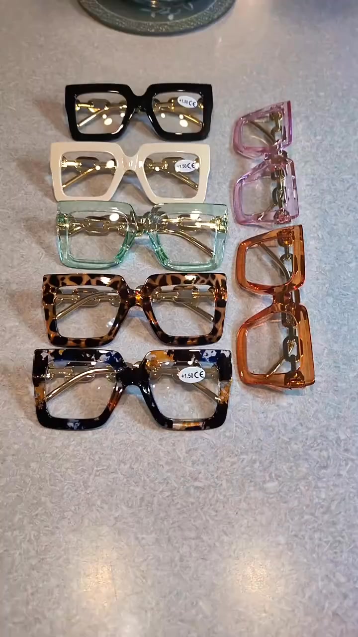6 Pairs Blue Light Blocking Glasses