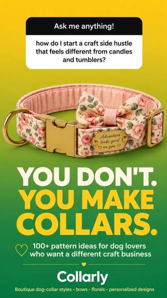 Make Your First Sellable Collar This Weekend
