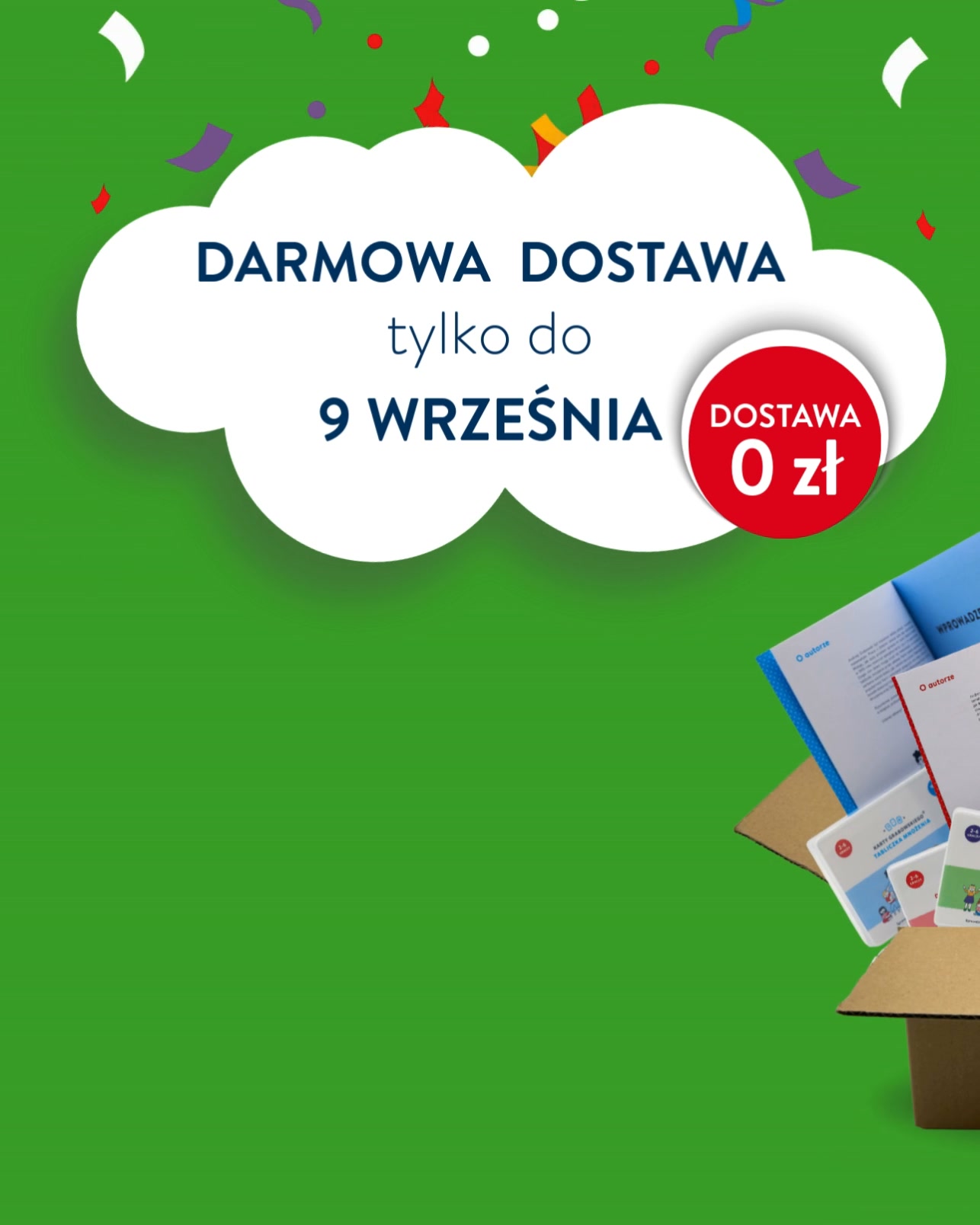 Darmowa dostawa do 9.09!