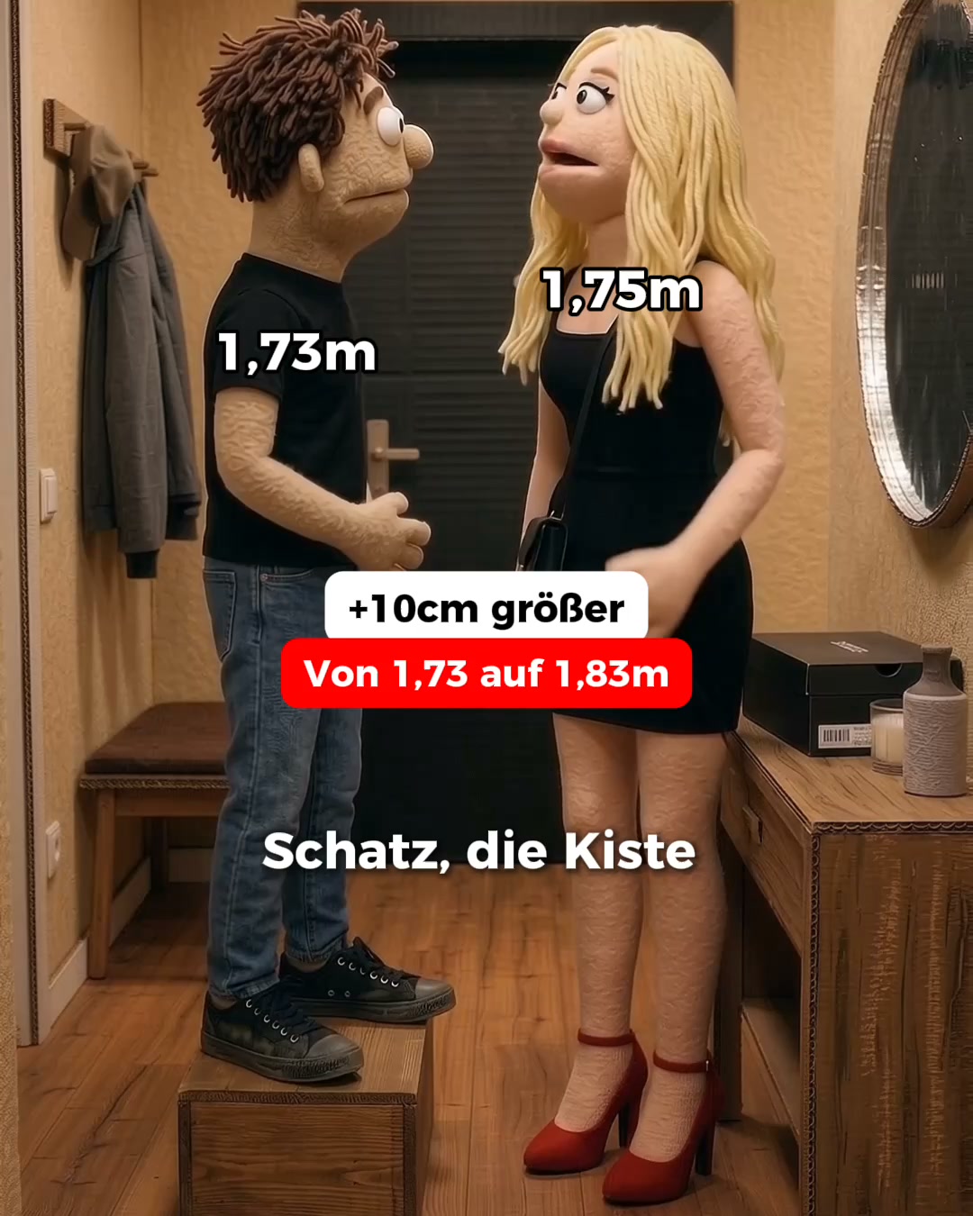 Der Schuh, der deine Ausstrahlung verändert.