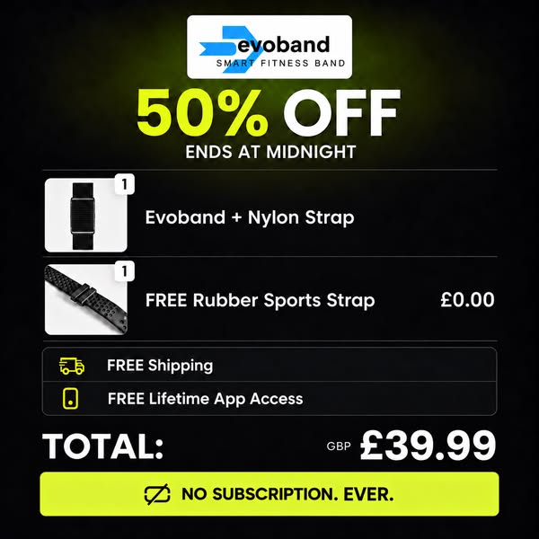 Evoband Health and Fitness Tracker