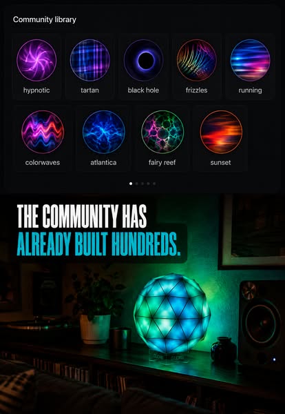 180+ animations. Pick a mood.
