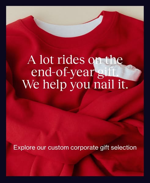 End of year gift selection