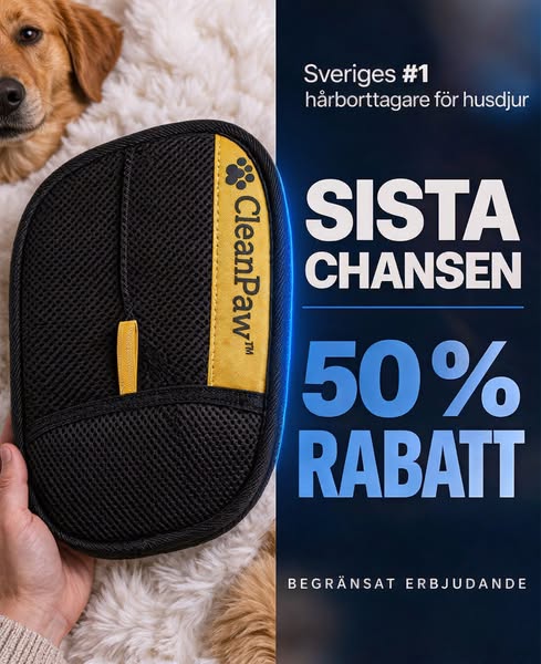 50% RABATT + FRI FRAKT!