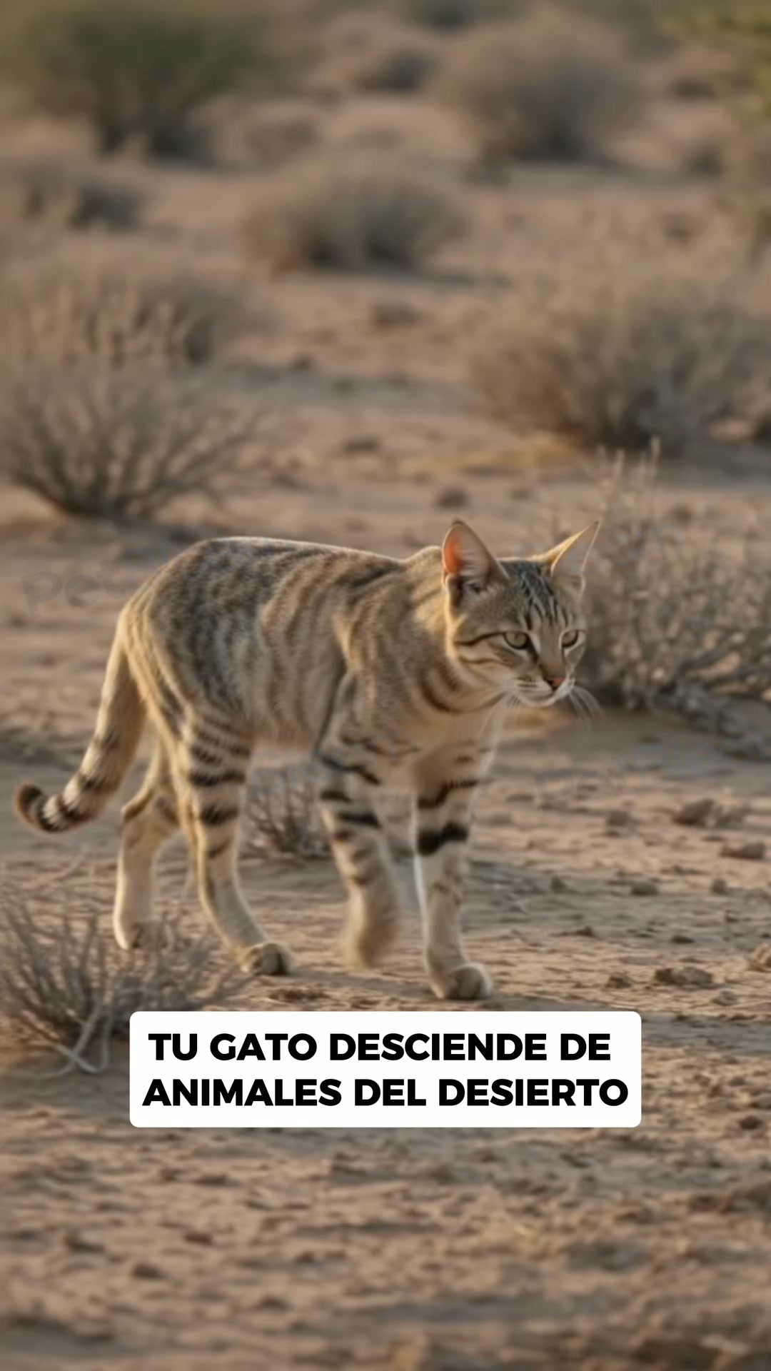Tu gato no te pedirá agua. Su instinto no sabe.