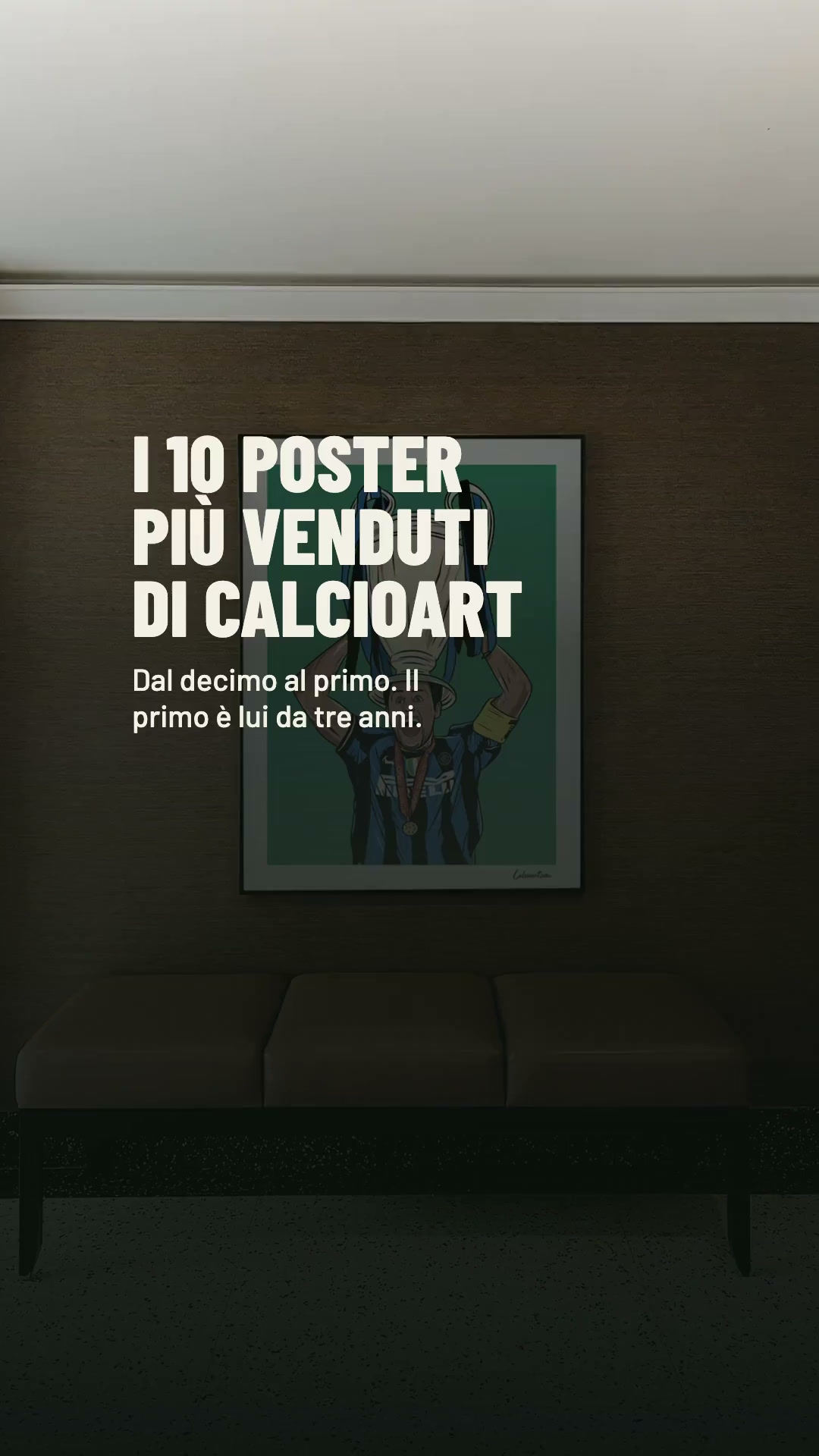 I 10 poster più venduti di CalcioArt