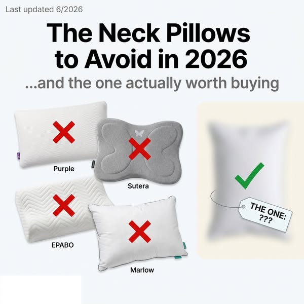The Best Pillows For Neck Pain Of 2026 (and The Ones To Avoid)