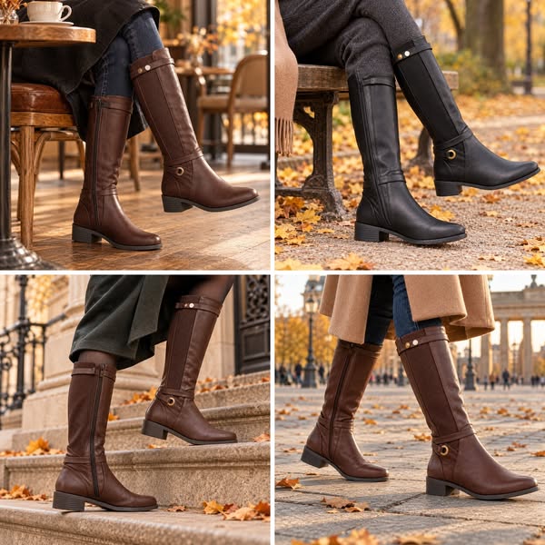 Der Stiefel, der sich deiner Wade anpasst