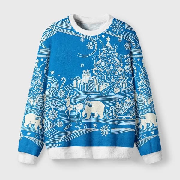Cozy chaos. Holiday perfect.