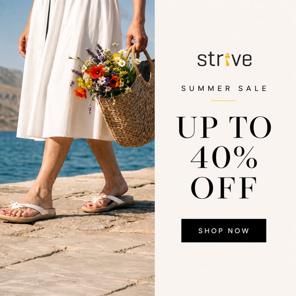 Up To 40% Off Sandals