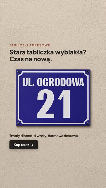 Czas na nową tabliczkę