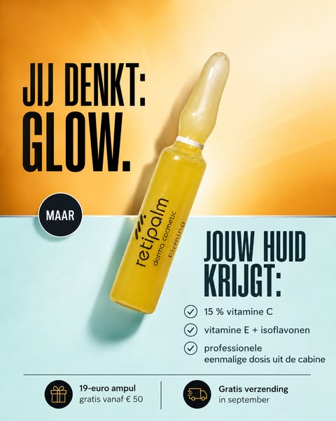 Gratis verzending & een gratis ampul (€19)