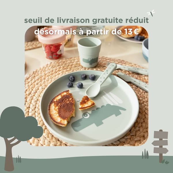 Livraison offerte dès 13 € seulement