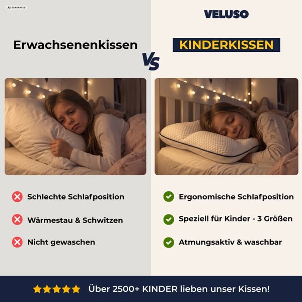 Cloudrest™ Ergonomisches Kinderkissen