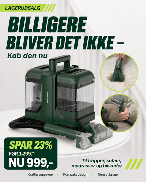 Spar 23% på SpotCleaner™