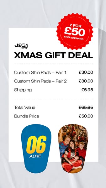 Custom Shin Pads. £30.
