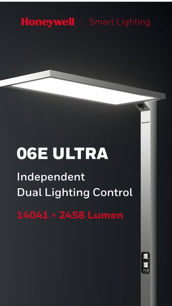 Honeywell 02E Series Reading Floor Lamp, Best Home Office Bright Eye Protection Light