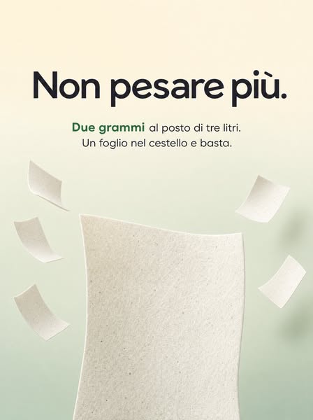 Non pesare più.