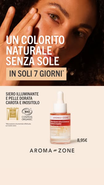Per un effetto “rientro dalla spiaggia”, senza sole.