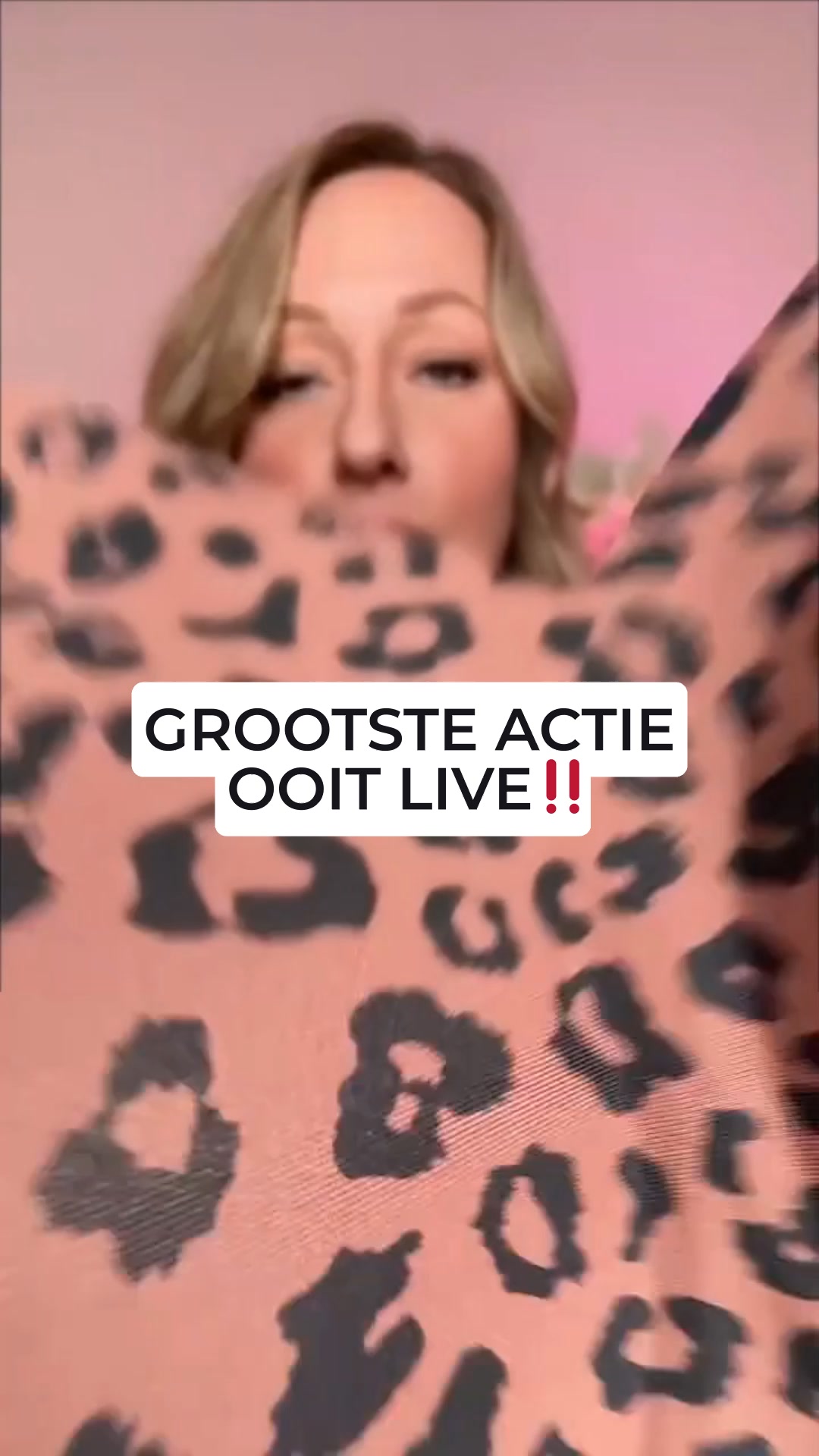 Zo'n actie doen we bijna nooit